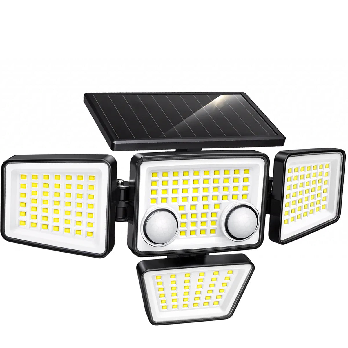 Outdoor Solar Flood Lights 3000LM 188 LED Motion Sensor Security Lights for Backyard