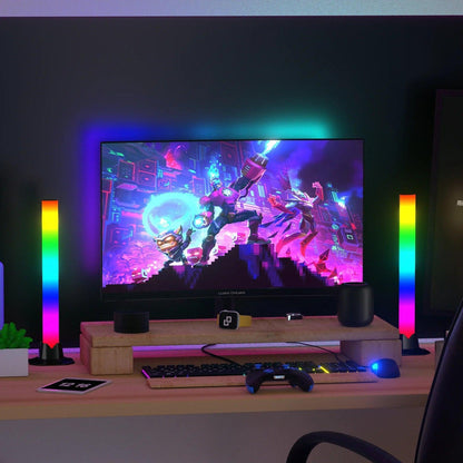 RGB Desktop Floor Atmosphere LED Lights - Lumaz