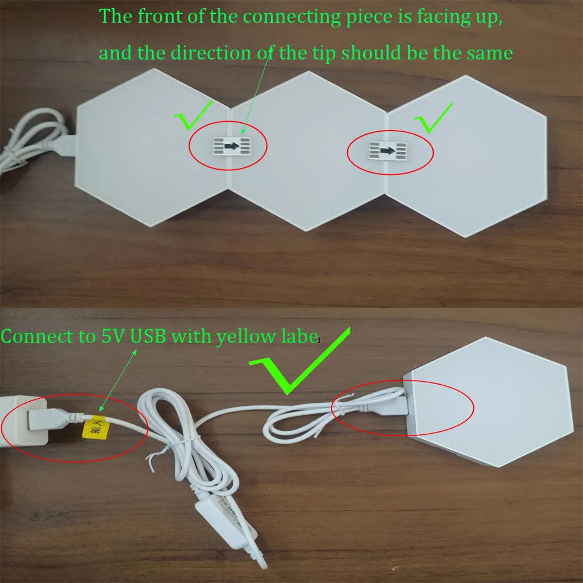 Intelligente RGB-Dreieckswandleuchten – App-Steuerung, Musiksynchronisation, modulare Paneele