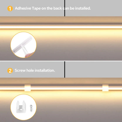 Self-Adhesive COB LED Under Cabinet Lights Penetrating Touch Sensor Neon Tape Lights