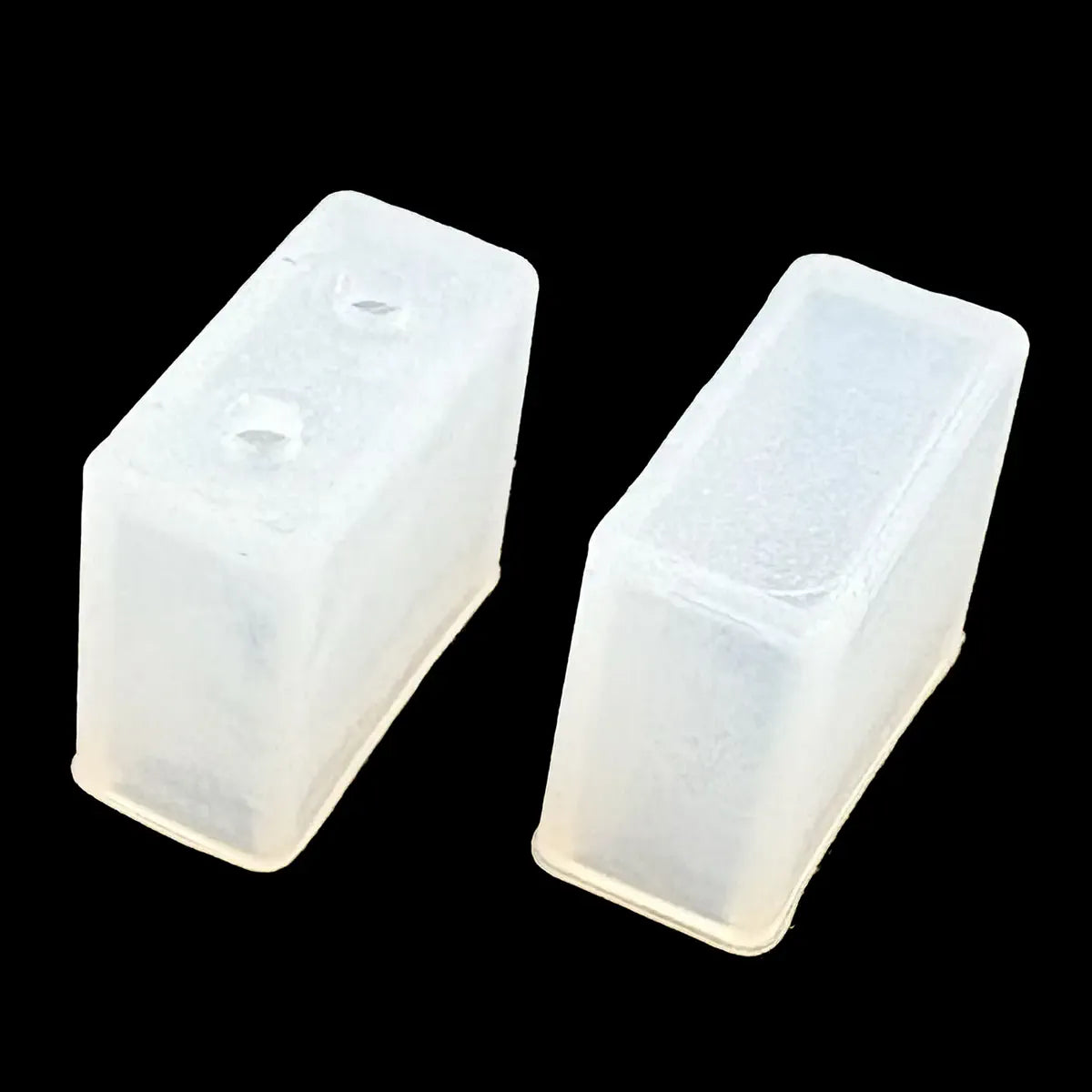 Silicone Neon LED Strip End Caps - 6×12mm, Hole or No-Hole, Waterproof