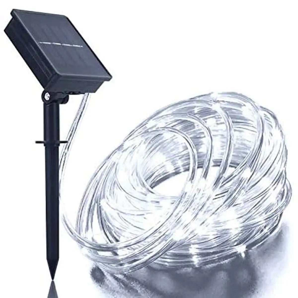 Led Light Rope Solar Solar LED Tube Rope Lights with Light Sensor - 8 Lighting Modes, IP65 ...