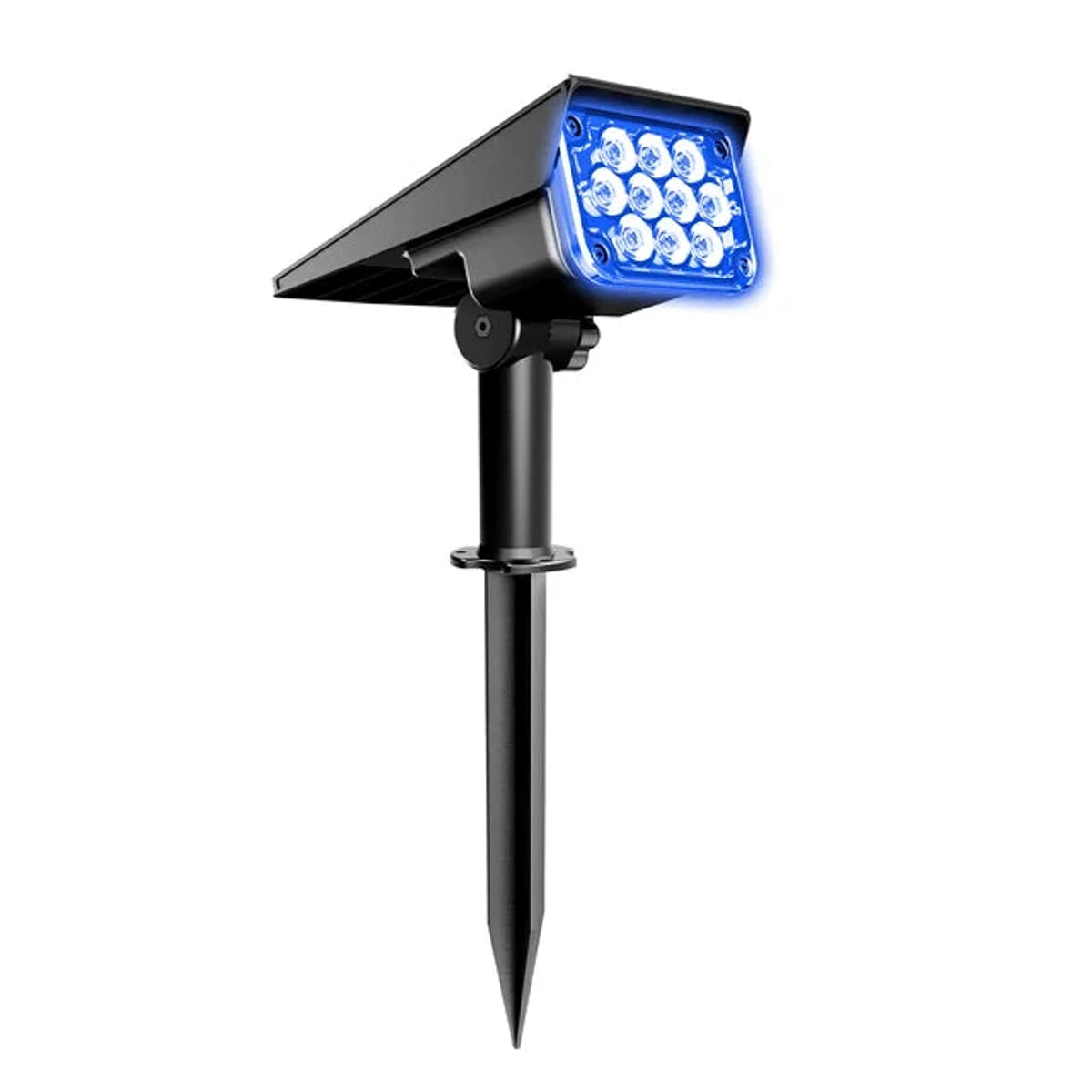Super Bright Outdoor Solar Spotlight Waterproof Adjustable Color Temperature Garden Light