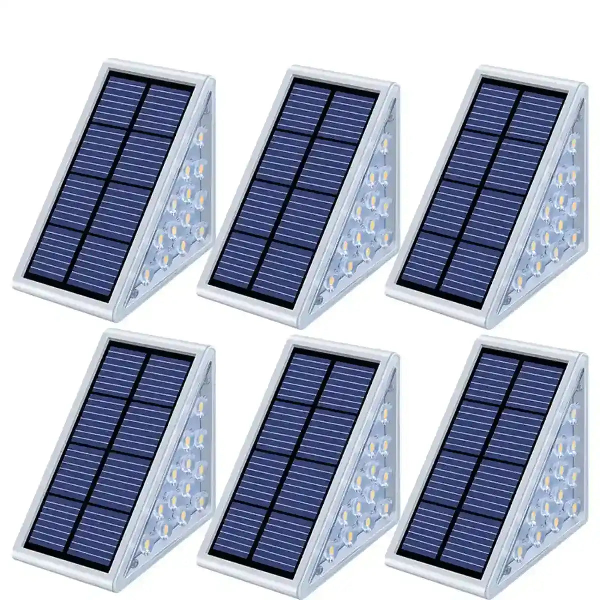 Super Bright Solar Deck Light - Auto On, IP67 Waterproof, Anti-theft LED Step Stair Lamp