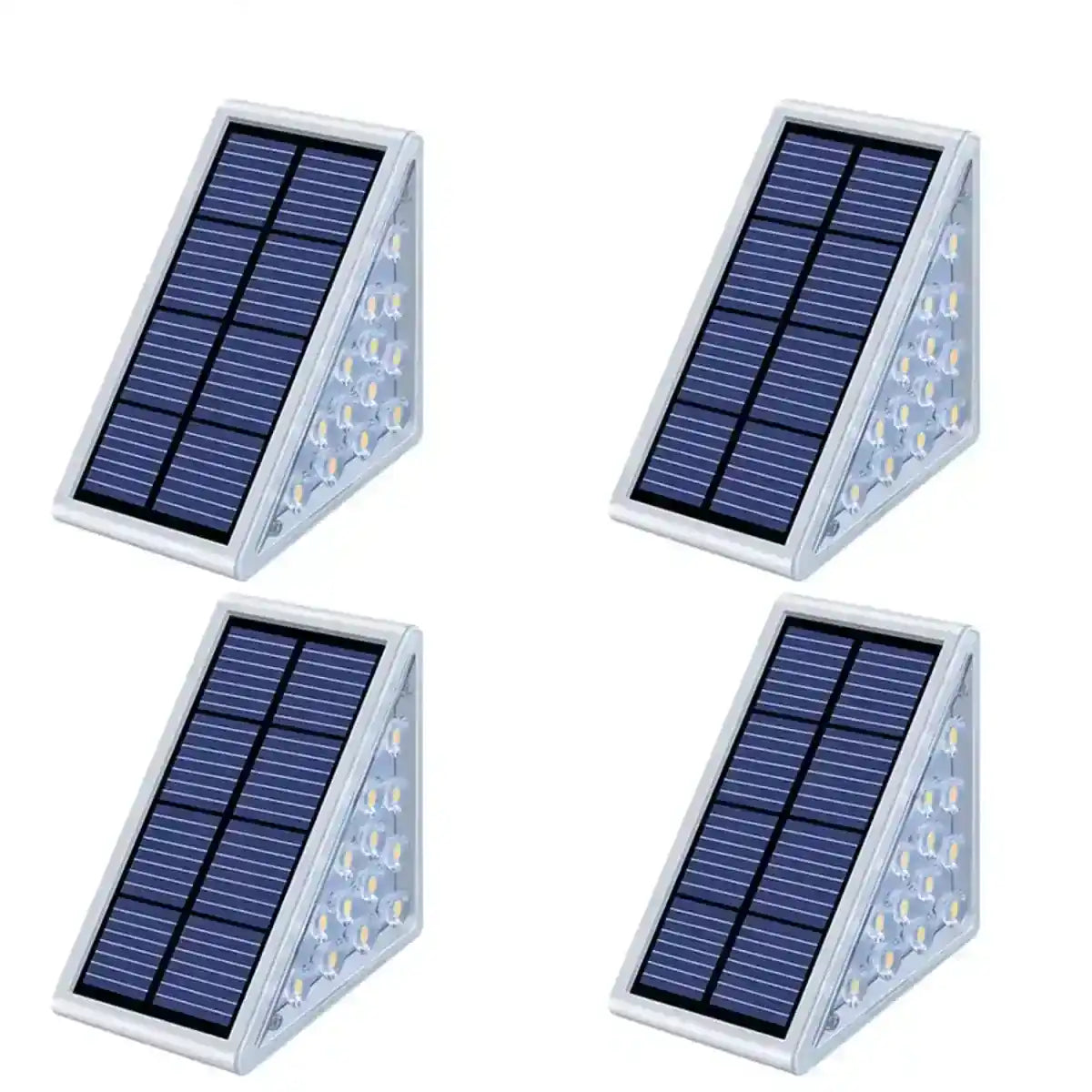 Super Bright Solar Deck Light - Auto On, IP67 Waterproof, Anti-theft LED Step Stair Lamp