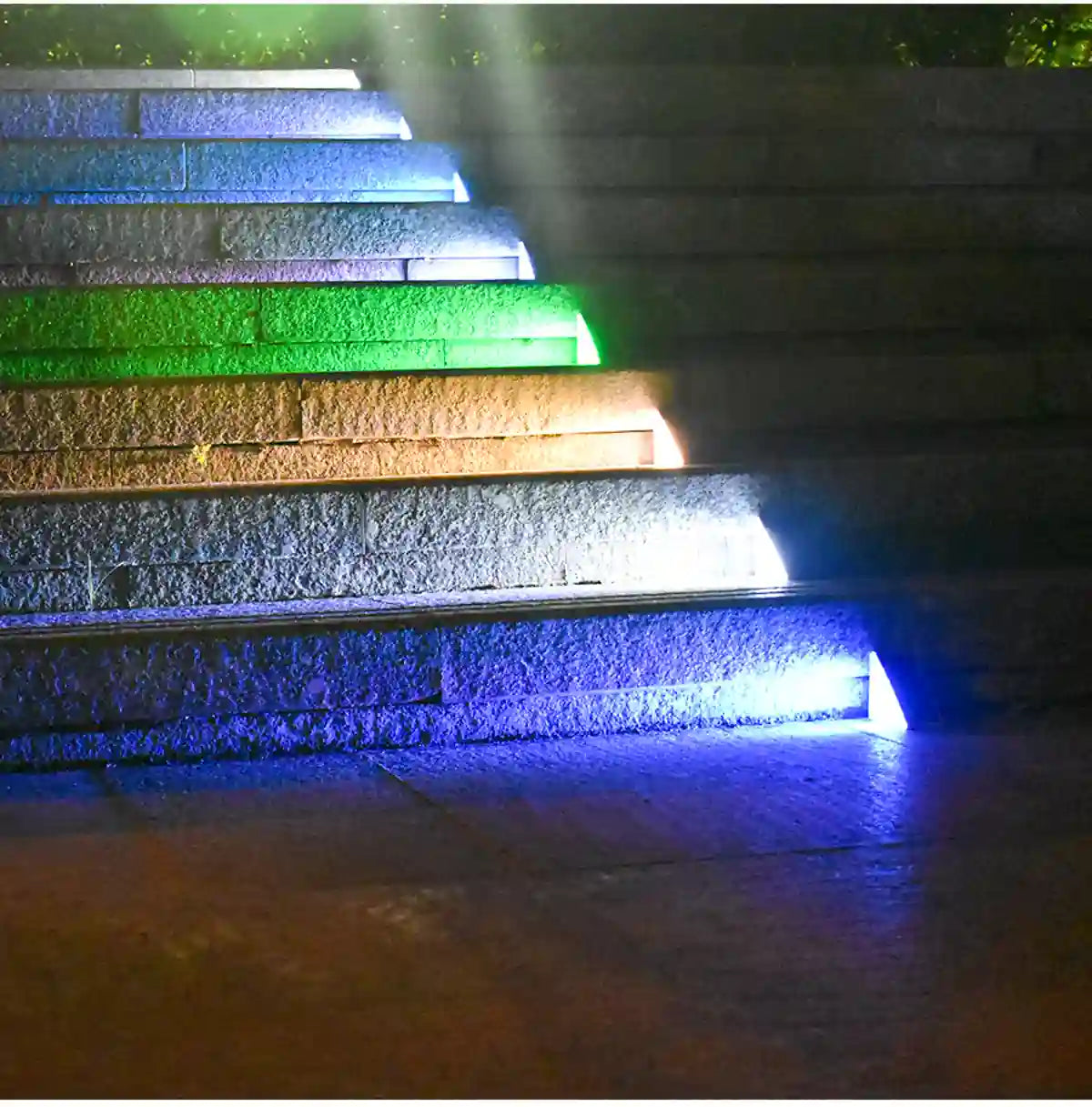 Super Bright Solar Deck Light - Auto On, IP67 Waterproof, 80 Lumens, Anti-theft LED Step Stair Lamp