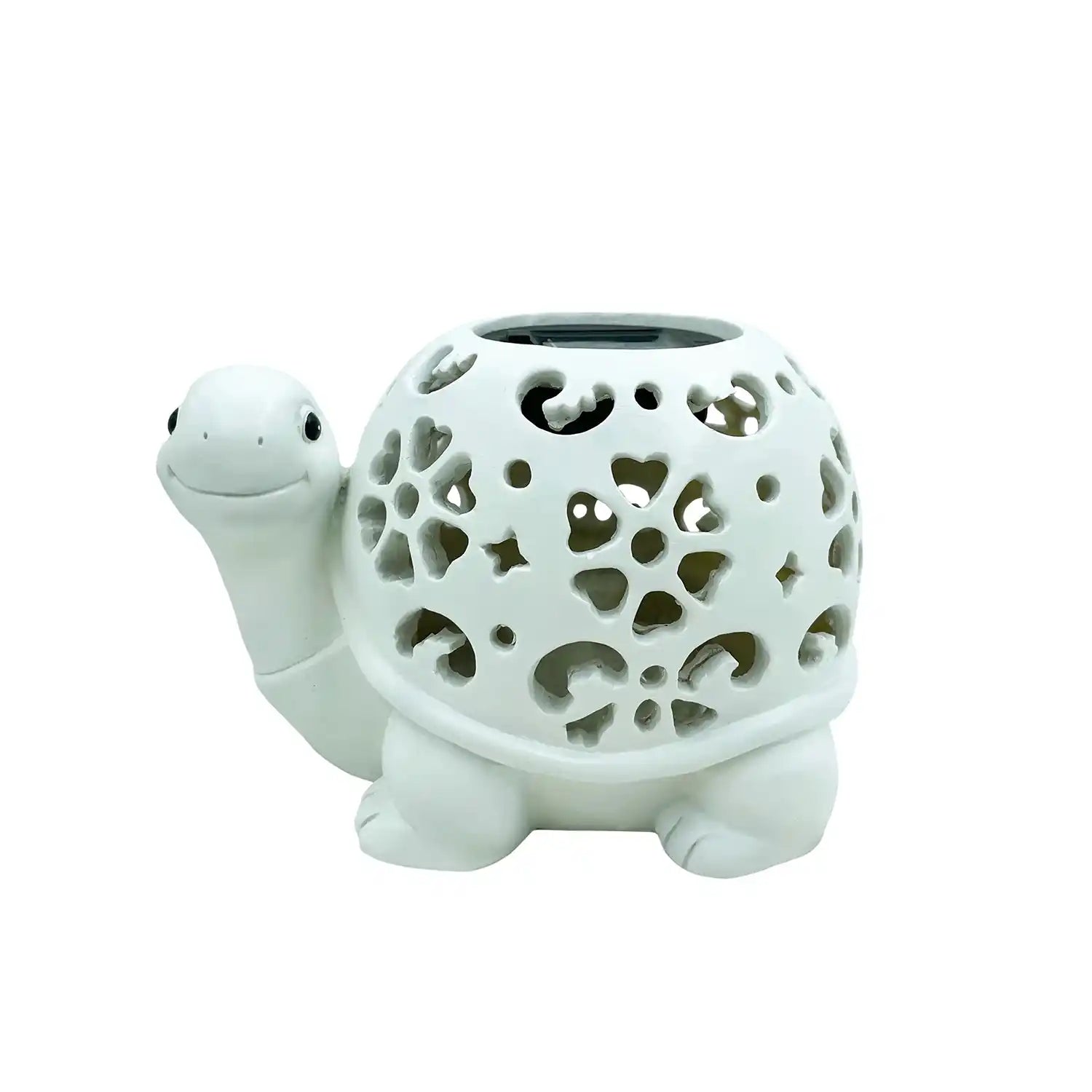 Waterproof Solar-Powered Turtle Garden Light Tortoise Statue