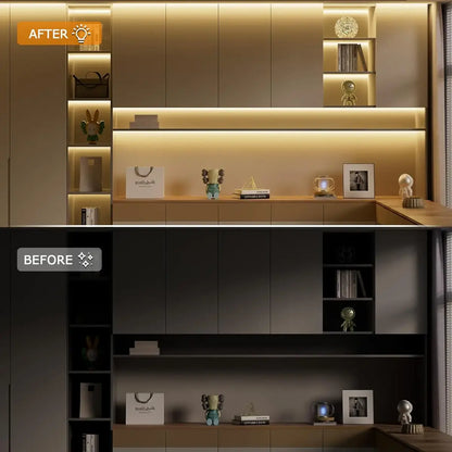 Tuya Zigbee 3.0 COB LED-Lichtleiste – 5V USB, dimmbar 320 LEDs/m, kompatibel mit Alexa Google