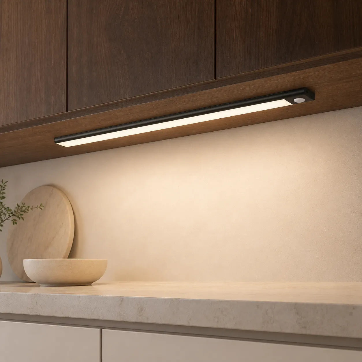 Type-C Rechargeable Under Cabinet LED Light Bar - Smart Motion Sensor, 3 Color