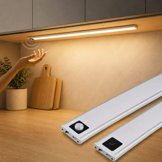 Ultradünne LED-Unterbauleuchte – USB-aufladbar, intelligenter Sensor