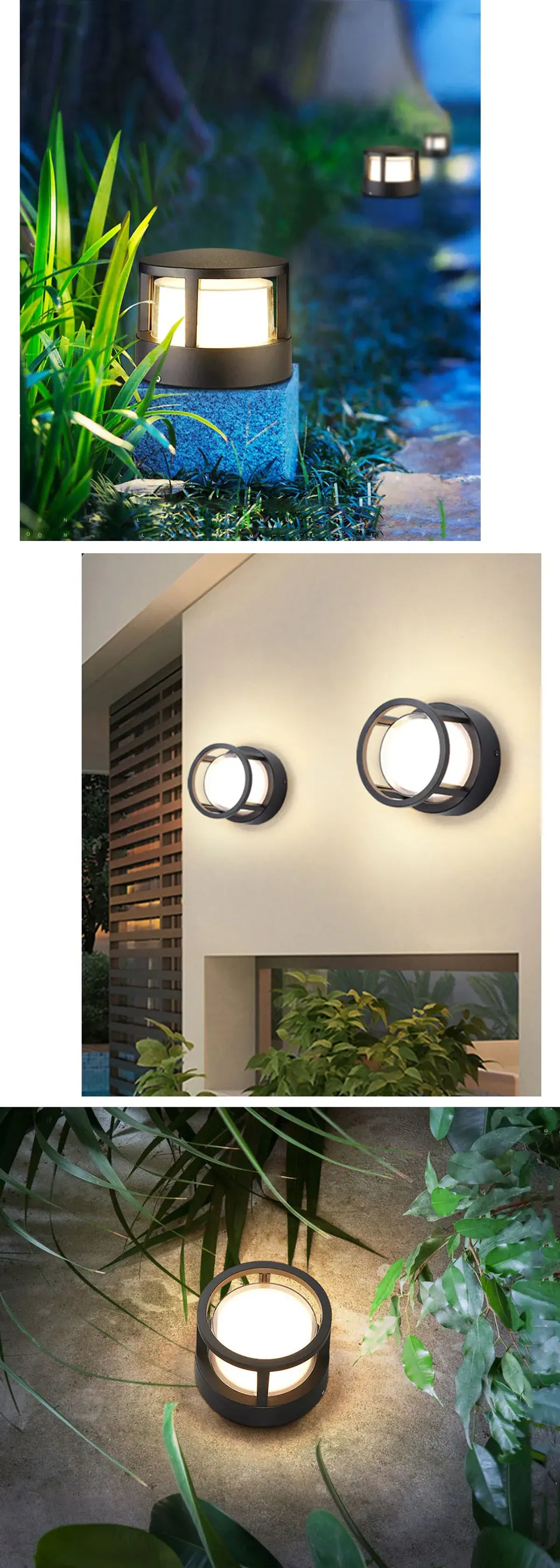 Ultrahelle, wasserdichte Wandleuchten für kreative Heim- und Außenbeleuchtung – LED-Lampen für die Wanddekoration