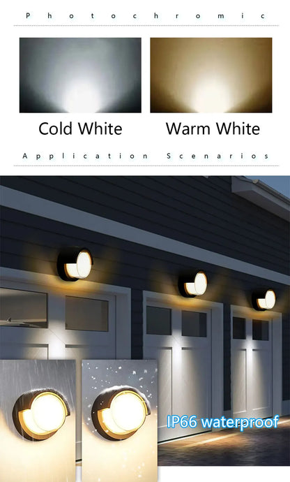 Ultrahelle, wasserdichte Wandleuchten für kreative Heim- und Außenbeleuchtung – LED-Lampen für die Wanddekoration