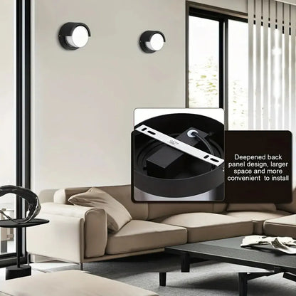 Ultrahelle, wasserdichte Wandleuchten für kreative Heim- und Außenbeleuchtung – LED-Lampen für die Wanddekoration