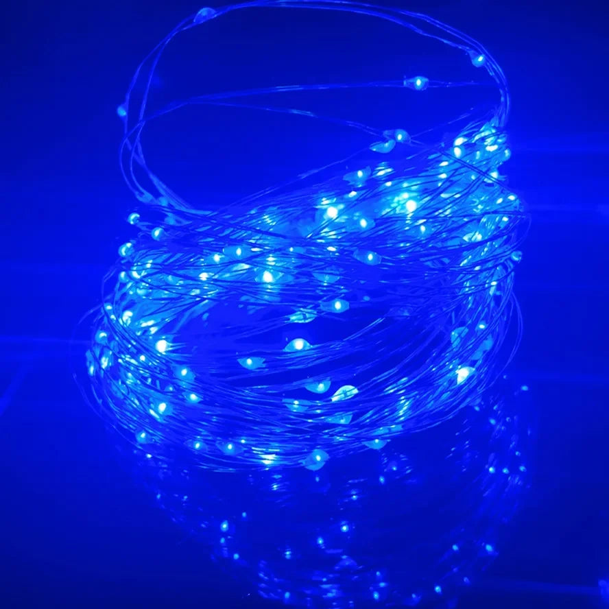 USB LED Outdoor Fairy String Lights With Copper Wire Waterproof For Holiday Lighting - Lumaz