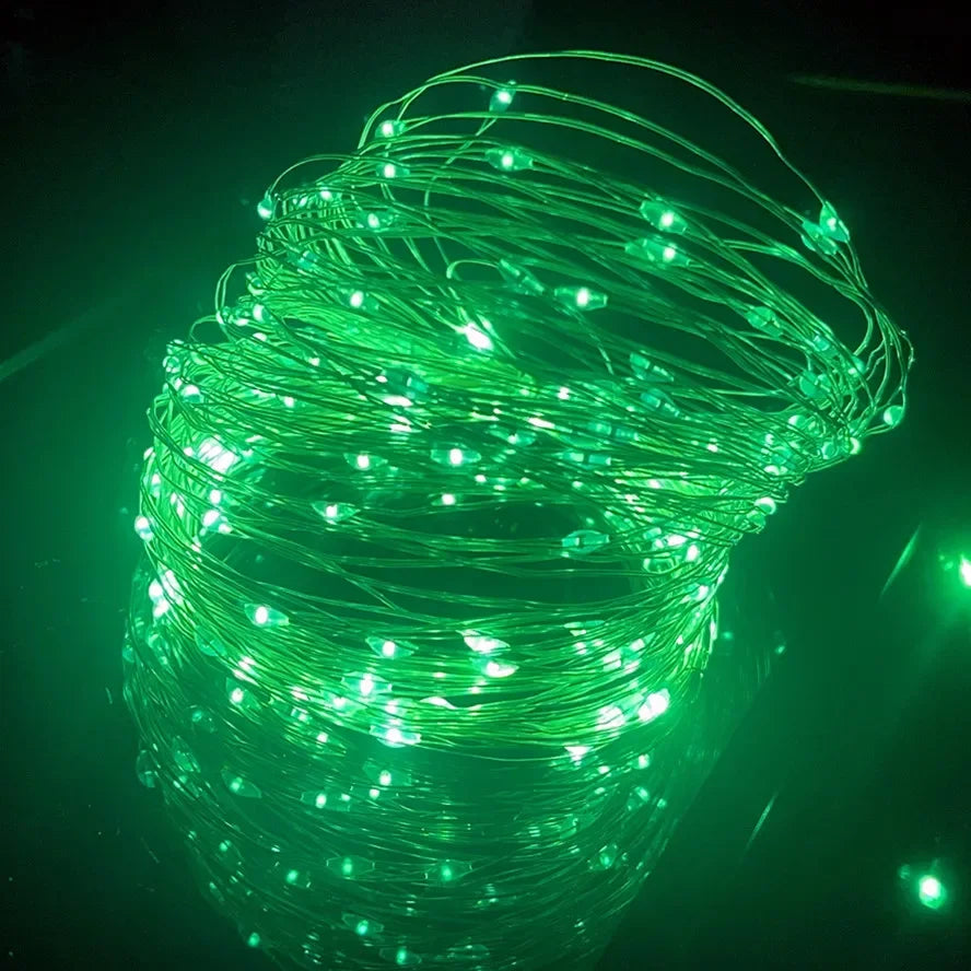 USB LED Outdoor Fairy String Lights With Copper Wire Waterproof For Holiday Lighting - Lumaz