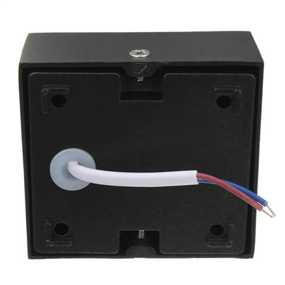 Applique murale extérieure étanche en aluminium, lampe LED 5W pour balcon et jardin.